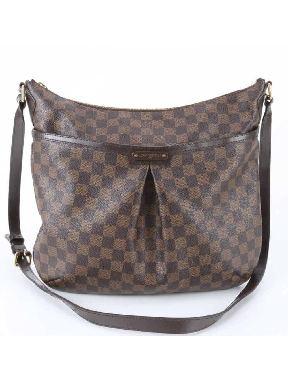 Louis Vuitton Damier Bloomsbury GM Leather Shoulder Bag